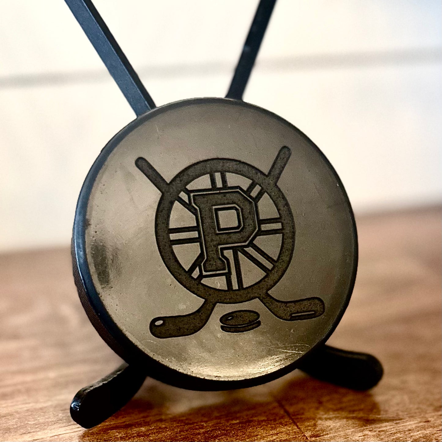 Custom Engraved Hockey Puck